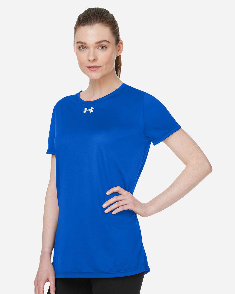 Under Armour 1376847, T-Shirts - Premium, Royal/ White