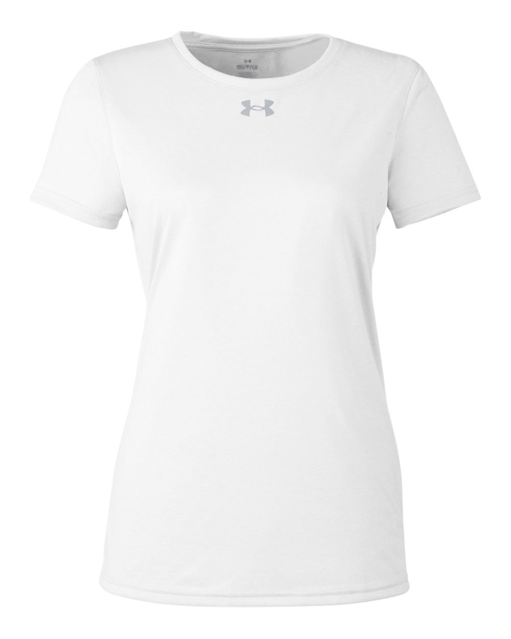 Under Armour 1376847, T-Shirts - Premium, White/ Mod Grey