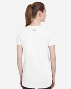 Under Armour 1376847, T-Shirts - Premium, White/ Mod Grey