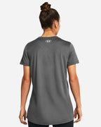 Under Armour 1376847, T-Shirts - Premium, Castlerock/ White