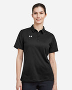 Under Armour 1370431, Polos, Black/ White