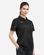Under Armour 1370431, Polos, Black/ White