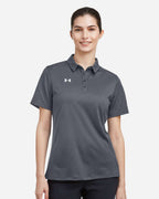 Under Armour 1370431, Polos, CS Grey Light Heather/ White