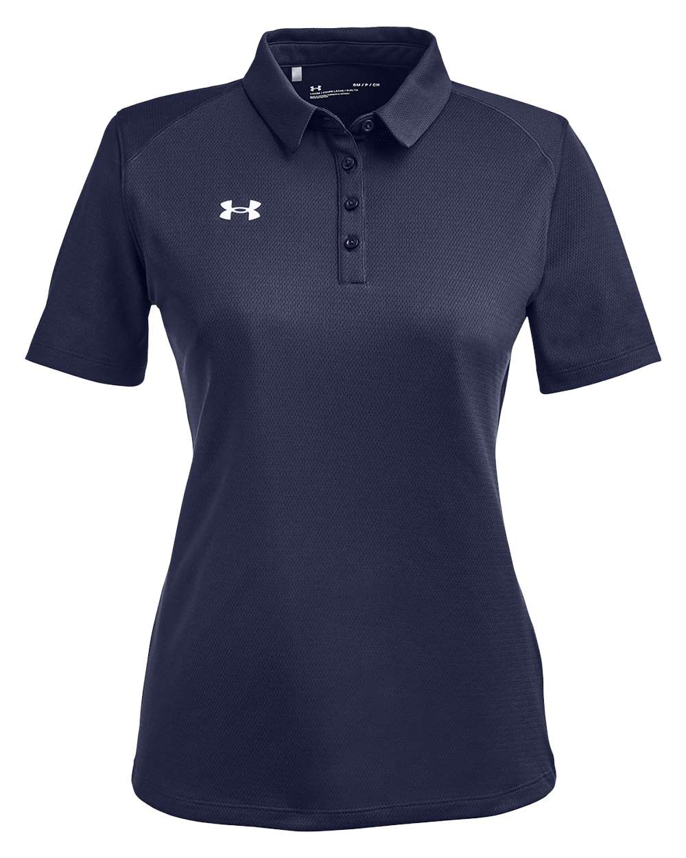 Under Armour 1370431, Polos, Midnight Navy/ White