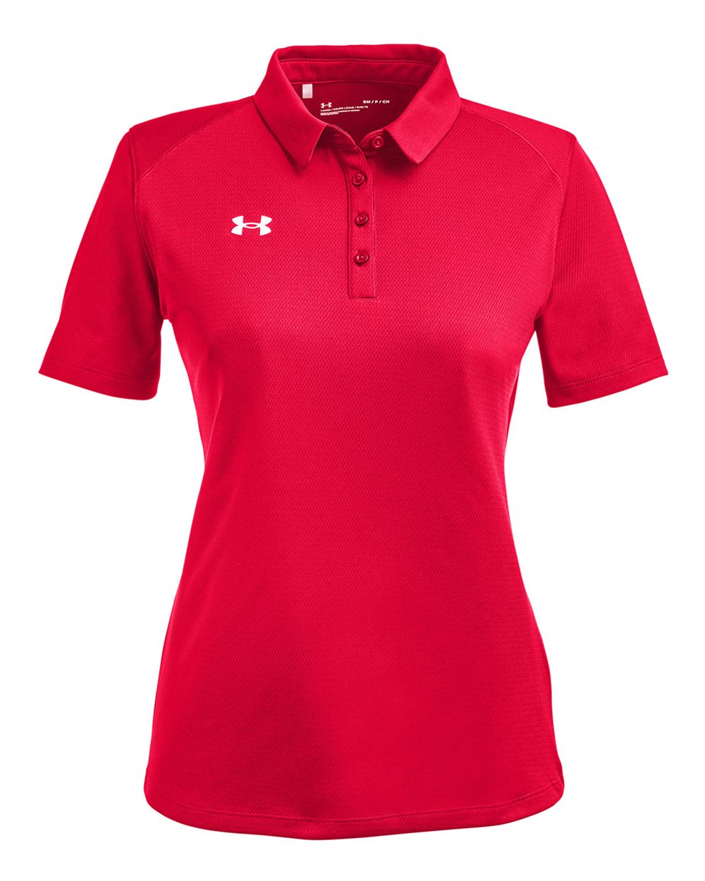 Under Armour 1370431, Polos, Red/ White