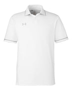 Under Armour 1376904, Polos, White/ Mod Grey