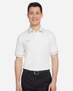Under Armour 1376904, Polos, White/ Mod Grey