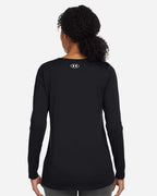 Under Armour 1376852, T-Shirts - Long Sleeve, Black/ White