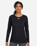 Under Armour 1376852, T-Shirts - Long Sleeve, Black/ White