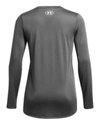 Under Armour 1376852, T-Shirts - Long Sleeve, Castlerock/ White