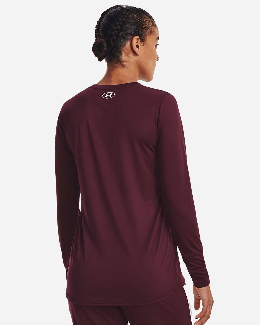 Maroon/ White