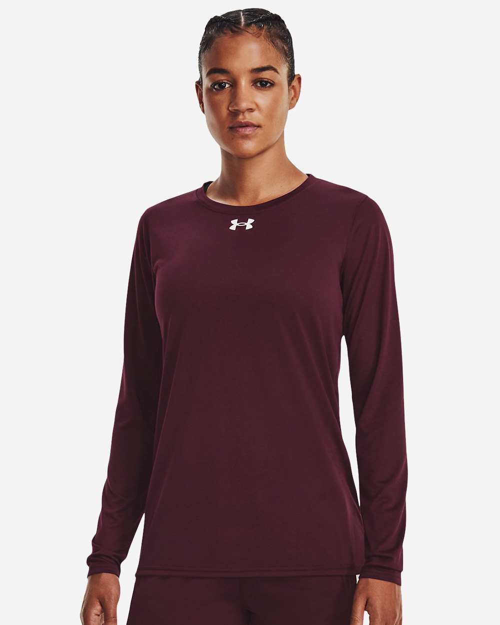 Maroon/ White