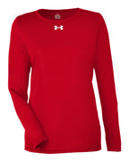 Under Armour 1376852, T-Shirts - Long Sleeve, Red/ White