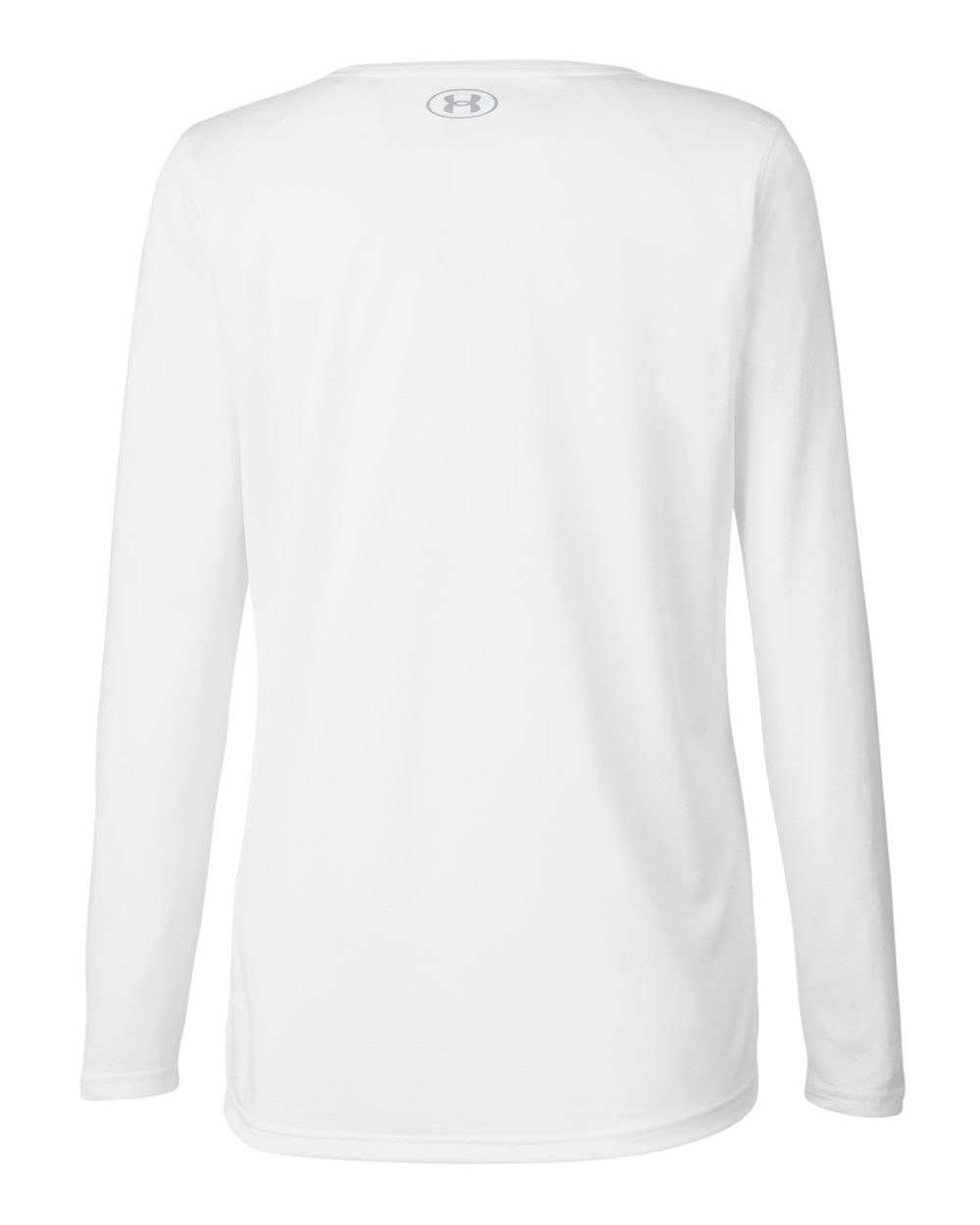 Under Armour 1376852, T-Shirts - Long Sleeve, White/ Mod Grey