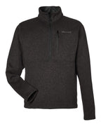 Marmot M16221, Men's Drop Line Half-zip Jacket, Black Heather
