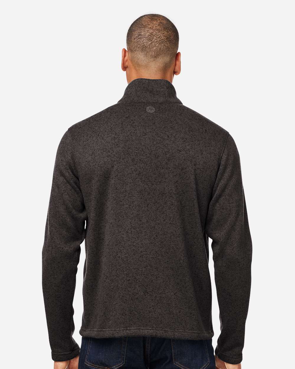 Marmot M16221, Men's Drop Line Half-zip Jacket, Black Heather