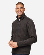 Marmot M16221, Men's Drop Line Half-zip Jacket, Black Heather