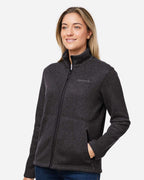 Marmot M16250, Women's Drop Line Fleece Jacket, Black Heather