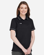 Under Armour 1376905, Polos, Black/ White
