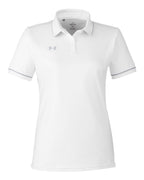 Under Armour 1376905, Polos, White/ Mod Grey