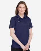 Under Armour 1376905, Polos, Midnight Navy/ White