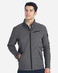 Spyder 187334, Men's Transport Soft Shell Jacket, Black/ Red