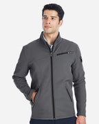 Spyder 187334, Men's Transport Soft Shell Jacket, Black/ Red