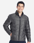Spyder 187333, Men's Pelmo Insulated Puffer Jacket, Polar/ Black