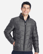Spyder 187333, Men's Pelmo Insulated Puffer Jacket, Polar/ Black
