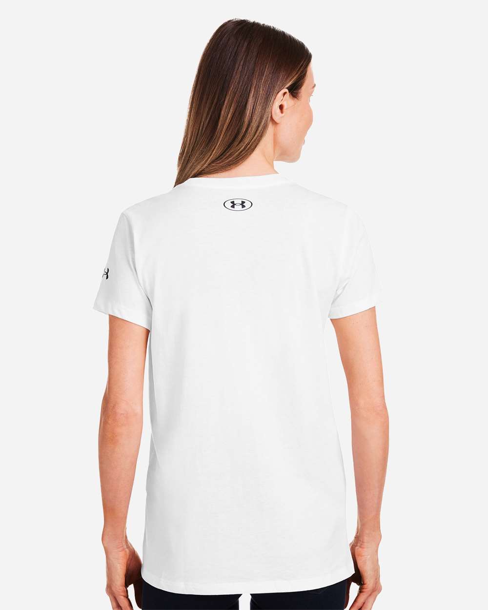 Under Armour 1383284, T-Shirts - Premium, White/ Black