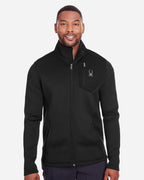 Spyder S16539, Men's Venom Full-zip Jacket, Black