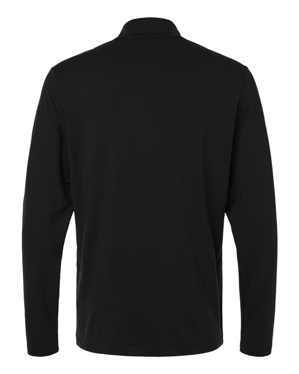 Adidas A708, Men's Textured Stripe Quarter-zip Pullover, Black