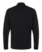 Adidas A708, Men's Textured Stripe Quarter-zip Pullover, Black