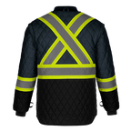 CX2 Hi-Vis L01275, - Kenworth - 5in1 Hi-vis Parka W/ Detachable Hood, Navy