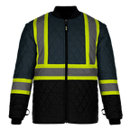 CX2 Hi-Vis L01275, - Kenworth - 5in1 Hi-vis Parka W/ Detachable Hood, Navy