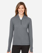 Spyder S17917, Women's Spyre Quarter-zip Pullover, Black Frost