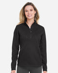 Spyder S18092, Women's Constant Canyon Quarter-zip Pullover, Black