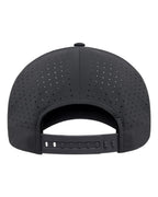 Flexfit 180AP, 15609 Delta Snapback Perforated Cap, Dark Grey