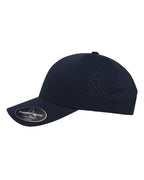 Flexfit 180AP, 15609 Delta Snapback Perforated Cap, Navy