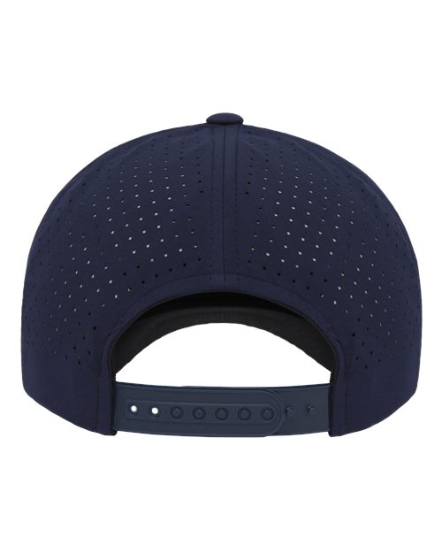 YP Classics 5389AP, Five-panel Snapback With Perforated Cap, Navy