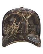 Flexfit 110M, 8128 110 Mesh-back Cap, Realtree Max7/ Brown