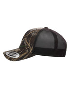 YP Classics 6606, Retro Trucker Cap, Realtree Max7/ Brown