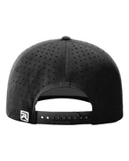Richardson 632, Laser Perf R-flex Cap, Black