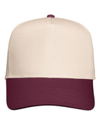 Valucap 487, 8869, Natural/ Maroon