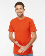 M&O 4800, Men's Gold Soft Touch T-shirt, Burnt Orange