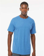 M&O 4800, Men's Gold Soft Touch T-shirt, Heather Turquoise
