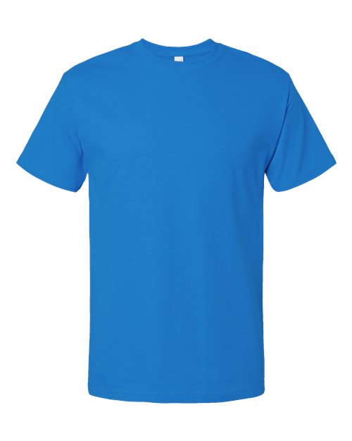 M&O 4800, Men's Gold Soft Touch T-shirt, Ocean Blue