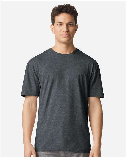 Gildan 12514, 3000 Unisex Light Cotton T-shirt, Dark Heather
