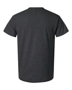 Gildan 12514, 3000 Unisex Light Cotton T-shirt, Heather Dark Grey