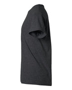 Gildan 12514, 3000 Unisex Light Cotton T-shirt, Heather Dark Grey